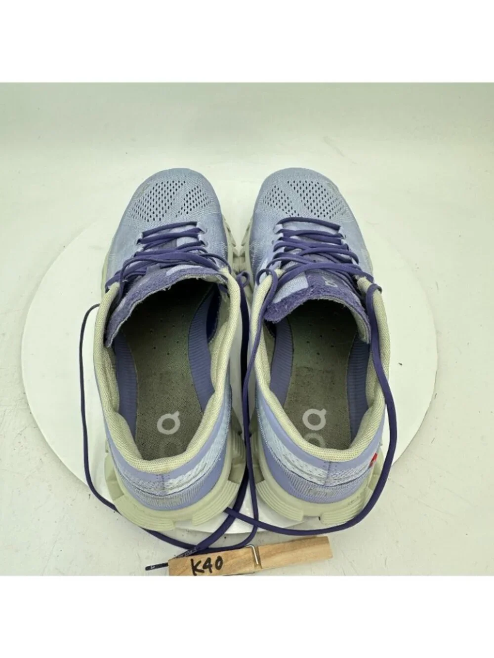 On Cloud X Swiss Engineering Women Size 10.5 Lavender Ice Running Shoes